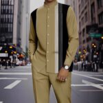 Men's Casual Set Shirt Pants - Image 3