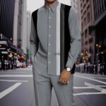 Men's Casual Set Shirt Pants - Image 2