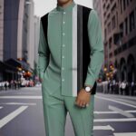 Men's Casual Set Shirt Pants