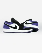 Nike Air Jordan 1 Low Court Purple Sneakers - Image 3