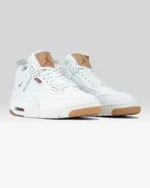 Air Jordan 4 Retro Levi's White - Image 2