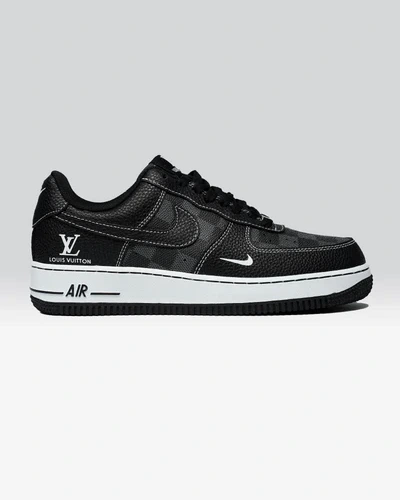 Prinush-AF-1LVDamierGraphiteBlack11f Louis Vuitton x Nike Air Force 1 Low - Image 1